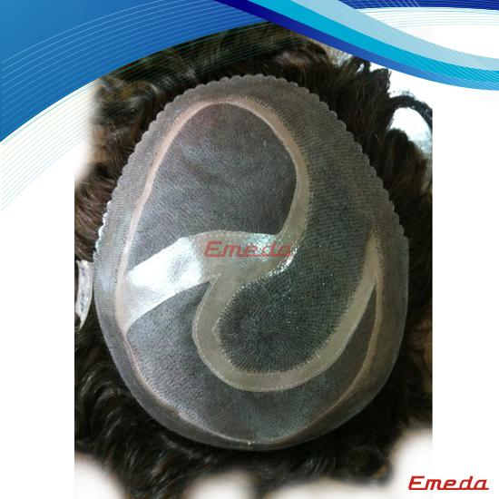 virgin human hair mens toupee